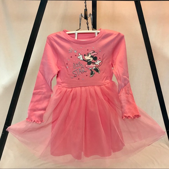 Disney Little Star Toddler Minnie Mouse Tutu Dress - Picture 4 of 9